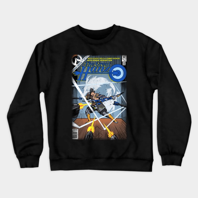 The Great Hanzo Crewneck Sweatshirt by juanotron